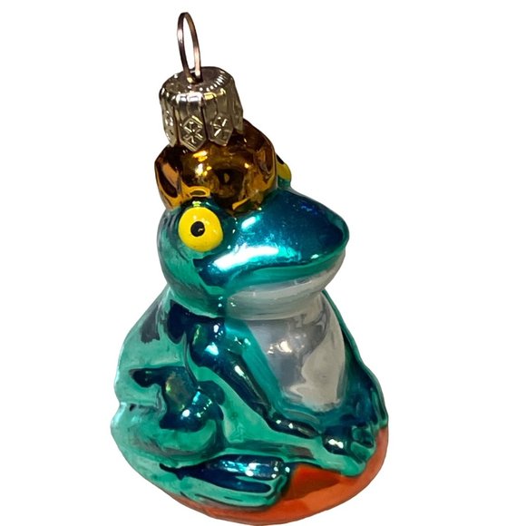 Frog Prince Ornament Made in Poland - Picture 3 of 10